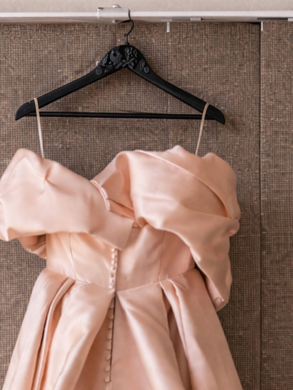 Black Vintage Style Decorative Hanger – Wedding Dress / Display Hanger